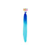 2-Tone Blue Party Wig 65cm