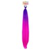 Purple Hot Pink Party Wig 65cm
