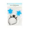 Blue LED Star Headband 20x23cm