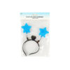 Blue LED Star Headband 20x23cm