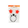 Red LED Star Headband 20x23cm