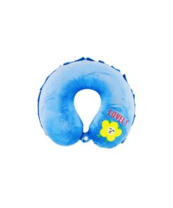 Blue Sunflower U Shaped Neck Pillow