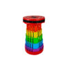 Rainbow Outdoor Folding Stool 25x43.5cm