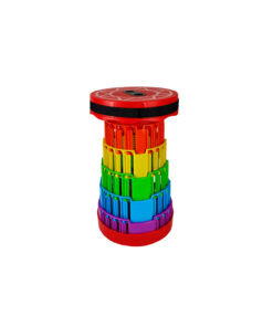 Rainbow Outdoor Folding Stool 25x43.5cm