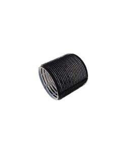 Black Nylon Hair Rollers 6.5cm 6pc