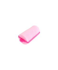 Pink Sponge Hair Rollers 7cm 8pc