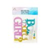 Boy or Girl Cake Topper 12X14cm 1pc