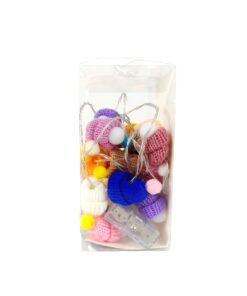 Colorful Beanie LED Light String 3m