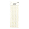 Off-White Rhinestones Stickers 12mm 80pc