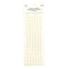 Off-White Rhinestones Stickers 10mm 112pc