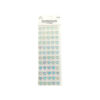 Iridescent Heart Rhinestone Stickers 14mm 60pc