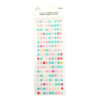 Colorful Heart Rhinestones Stickers 153pc