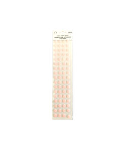 Pink Rose Rhinestone Stickers 10mm 68pc