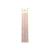 Pink Cube Rhinestone Stickers