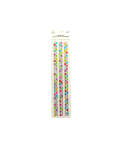Colorful Cube Rhinestone Stickers