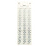 White Rhinestones Stickers