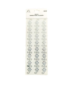 White Rhinestones Stickers