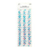 Blue Pink Rhinestones Stickers
