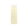 Gold Star Rhinestone Stickers