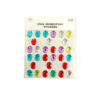 Oval Rhinestone Stickers 30pc