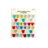 Heart Rhinestone Stickers 30pc