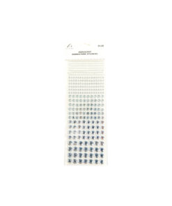 Iridescent Round Rhinestone Stickers
