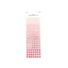 Pink Round Rhinestone Stickers