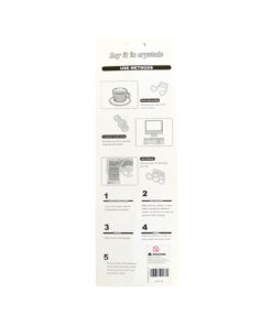 Off-White Rhinestones Stickers 12mm 80pc