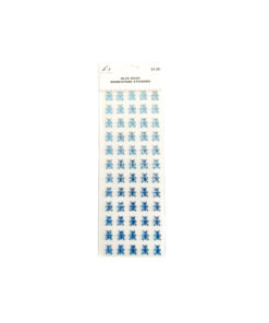 Blue Bear Rhinestone Stickers