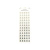 Silver Bear Rhinestone Stickers
