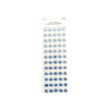 Blue Crown Rhinestone Stickers
