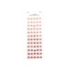Pink Crown Rhinestone Stickers