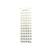 Silver Crown Rhinestone Stickers