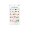 Colorful Star Rhinestone Stickers 19.5x10cm