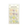 Iridescent Heart Rhinestone Stickers