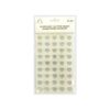 Iridescent Heart Rhinestone Stickers 45pc