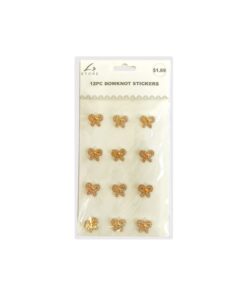 Bowknot Stickers 12pc