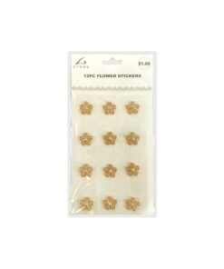 Flower Stickers 12pc