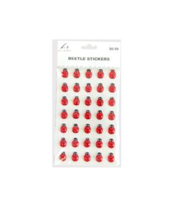 Beetle Stickers 19.5x10cm