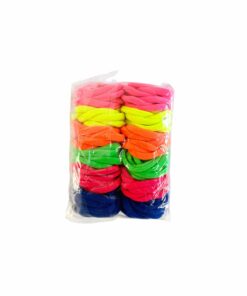 Neon Mix Hair Ties 5.5cm 100pc