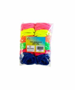 Neon Mix Hair Ties 5.5cm 100pc