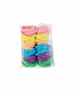 Pastel Mix Hair Ties 5.5cm 100pc