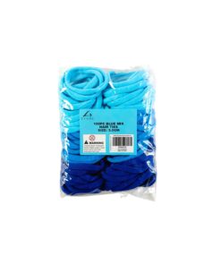 Blue Mix Hair Ties 5.5cm 100pc