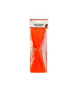 Neon Orange Hair Band