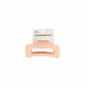 Pink Square Hair Clip 1pc