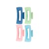 Square Hair Clip 1pc Assorted