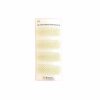 Milky White Rectangle Gem Hair Clip 4pc