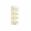 Milky White Teardrop Gem Hair Clip 4pc