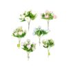 Camellia Bouquet 28cm 5 Branch Assorted
