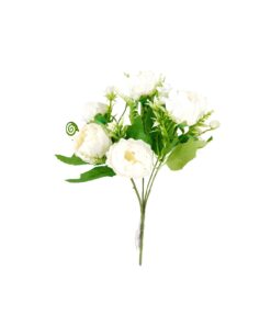 Camellia Bouquet 28cm 5 Branch Assorted